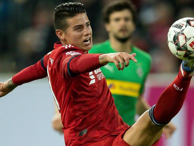 James vuelve a jugar con el Bayern después de 70 días