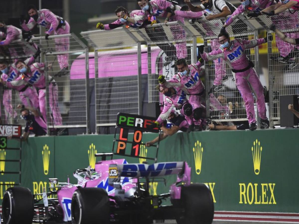 ‘Checo’ Pérez gana su primera carrera en la Formula 1 en el GP de Sakhir