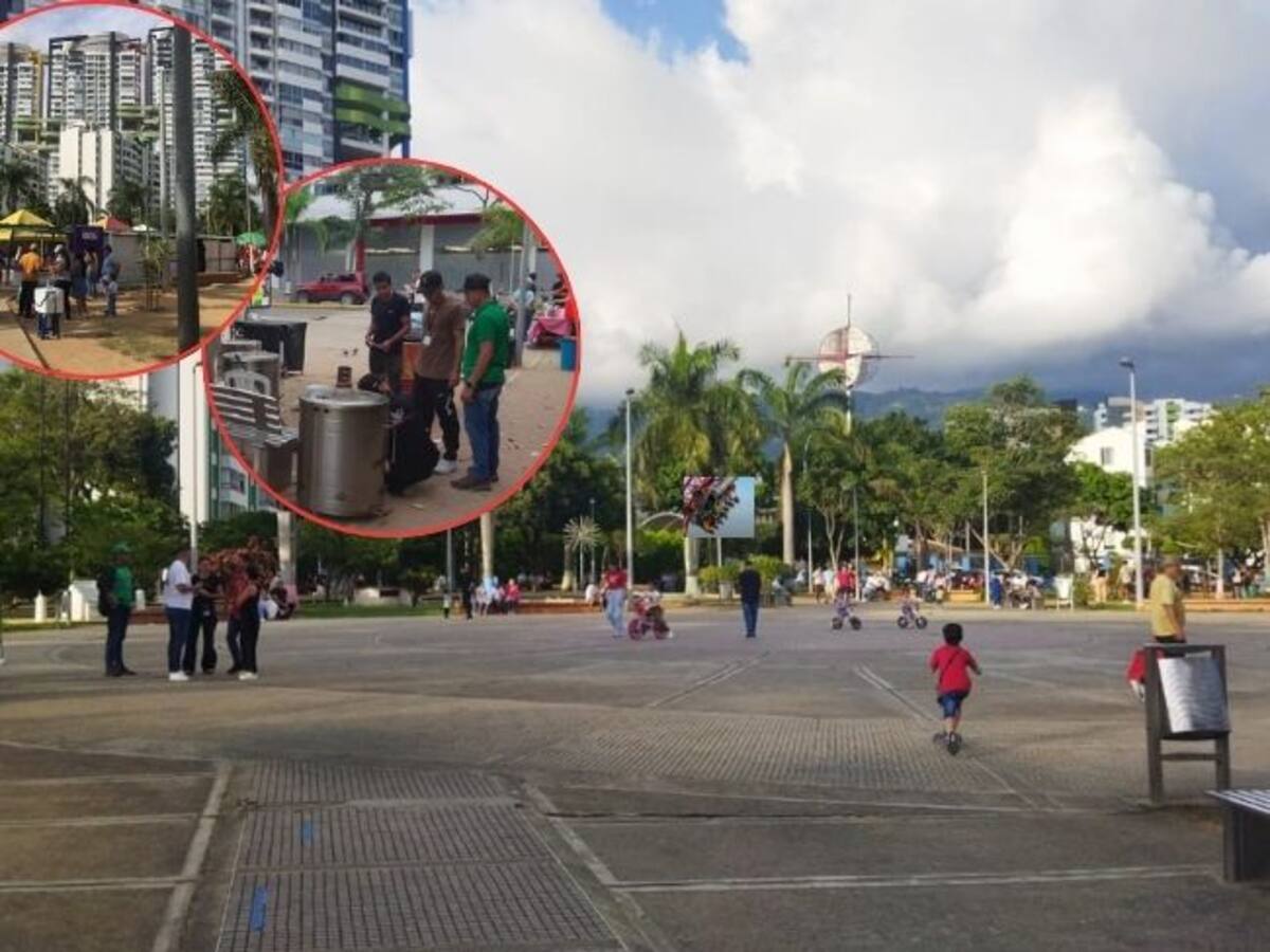 ¿No más ventas ambulantes en el parque Las Cigarras? Regulan el comercio en este este sector