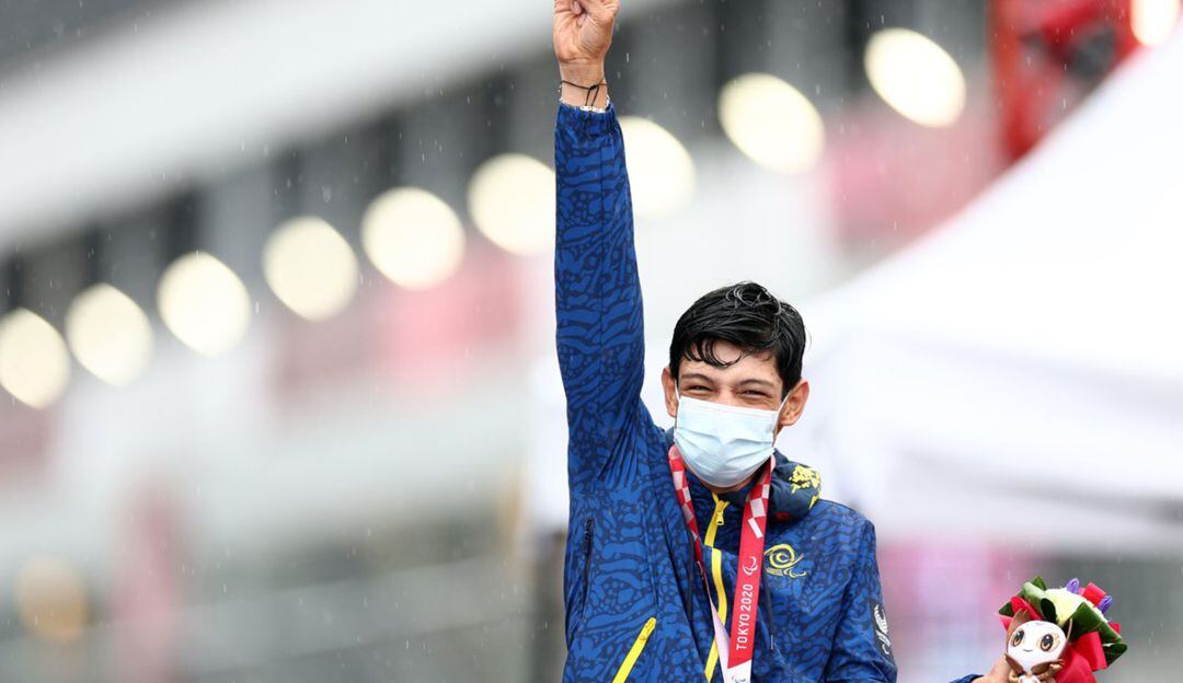 Juan José Betancourt en los Juegos Paralímpicos de Tokio