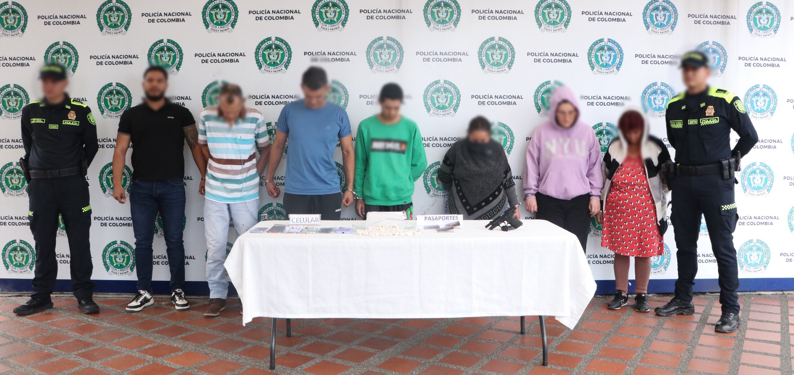 Red criminal capturada en Pereira y Cali