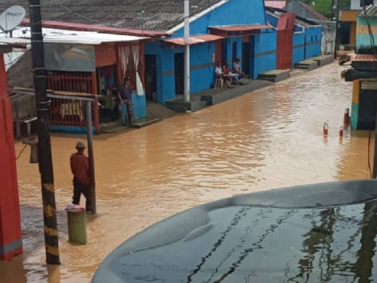 20 poblaciones afectadas por inundaciones en zona rural de Tibú
