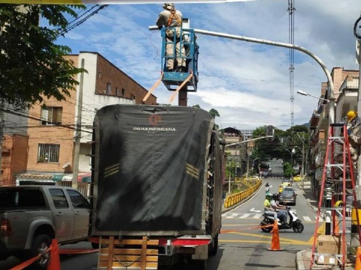 La red semafórica de Medellín ha sufrido graves daños durante el 2020