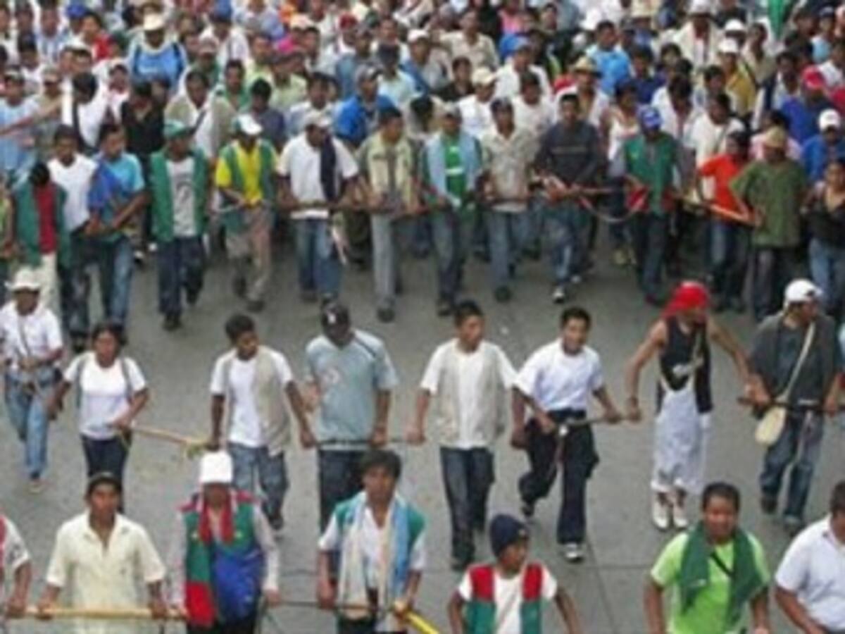 Las comunidades indígenas se declaran en Asamblea Permanente