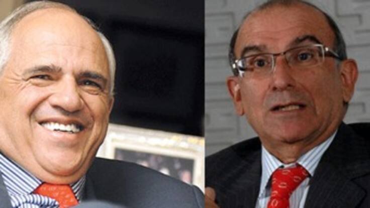 Samper y De la Calle hacen la paz por el proceso de paz