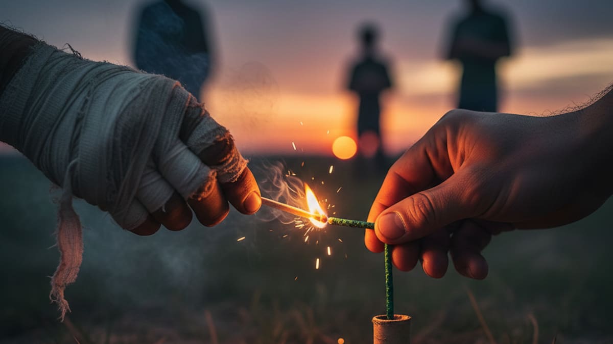 Barranquilla y el Atlántico sumaron 98 casos de quemados con pólvora durante diciembre del 2025