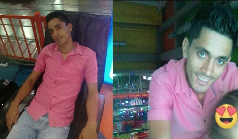 Johan Salazar de 24 años