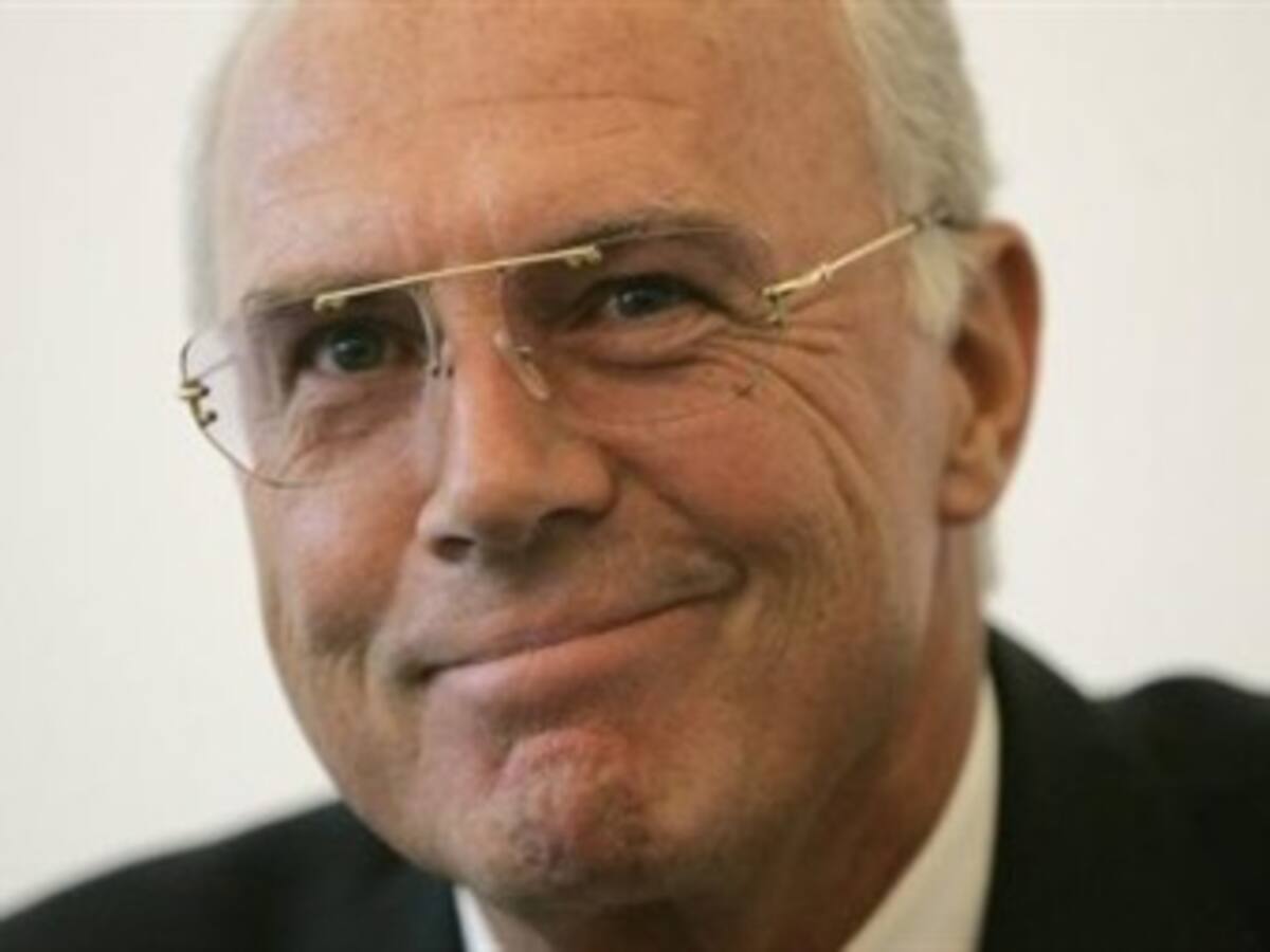 Alemania es un equipo 'perfecto' y favorito ante España, según Beckenbauer