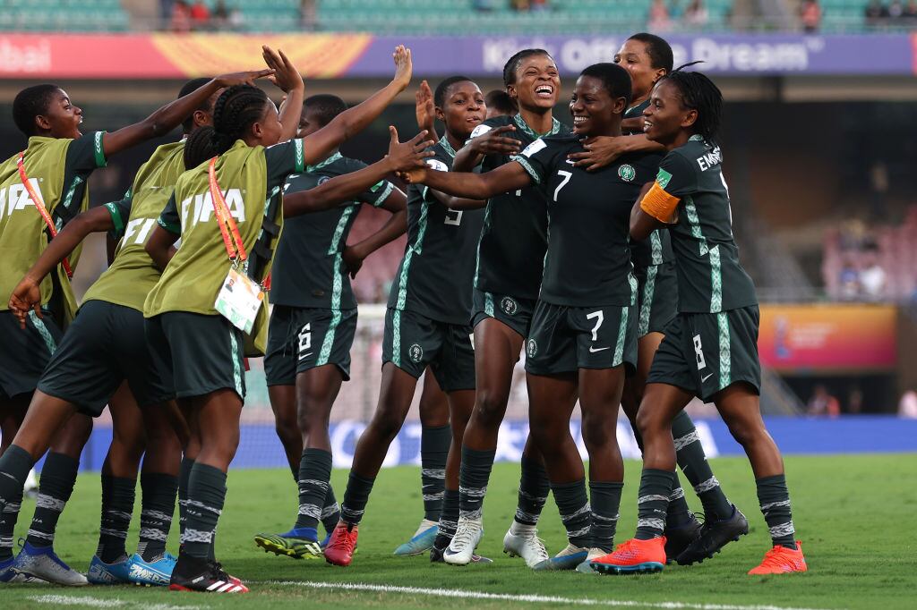 Nigeria se quedó con el tercer puesto en el Mundial sub-17 (Photo by Matthew Lewis - FIFA/FIFA via Getty Images)