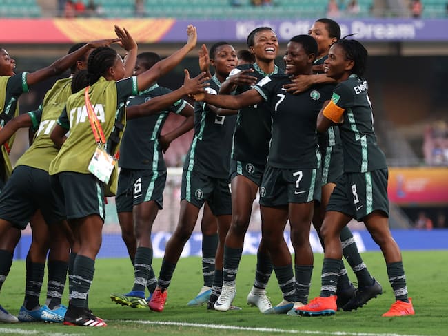 Nigeria se quedó con el tercer puesto en el Mundial sub-17 (Photo by Matthew Lewis - FIFA/FIFA via Getty Images)