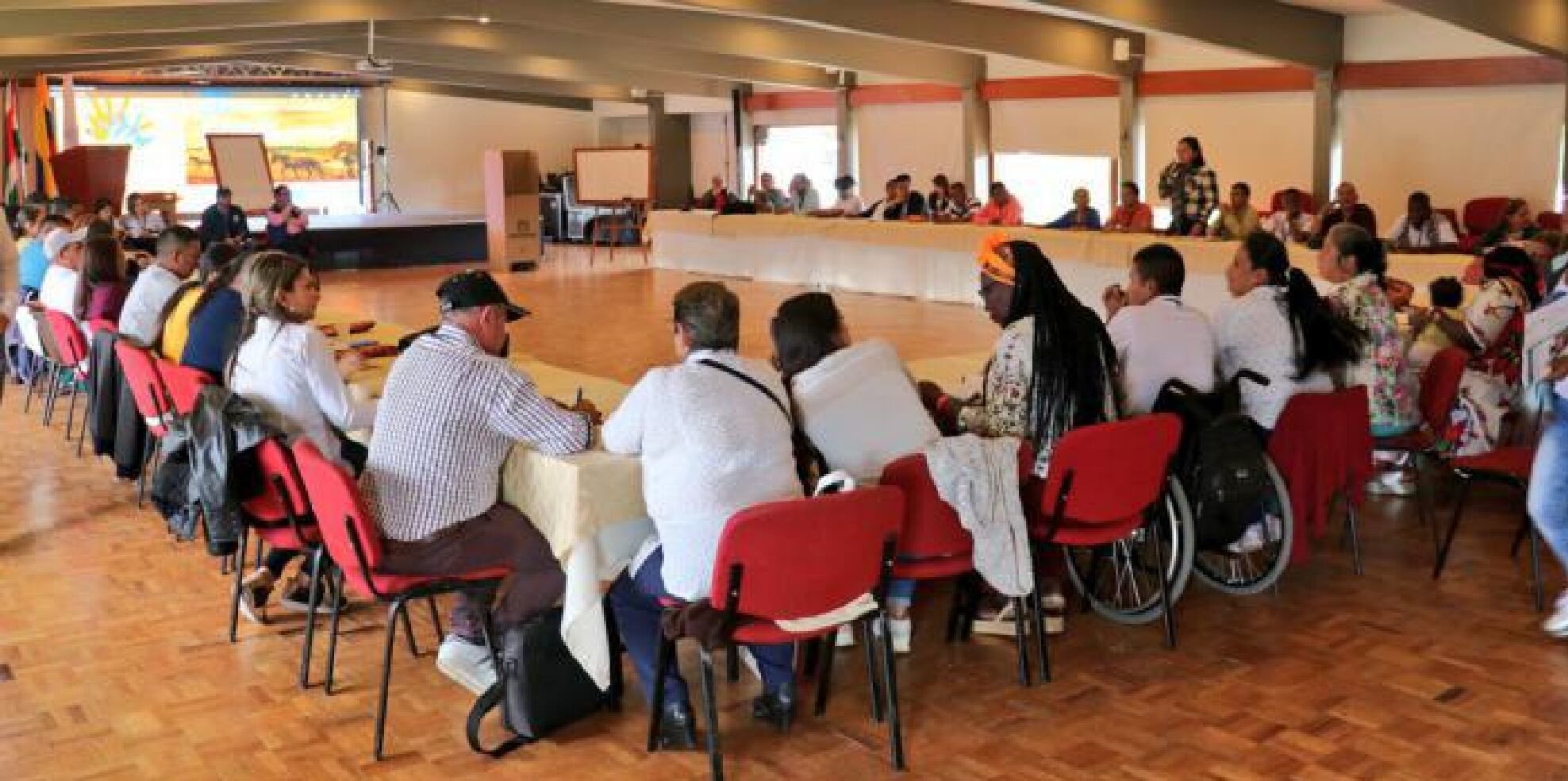 Mesa Nacional de Víctimas.