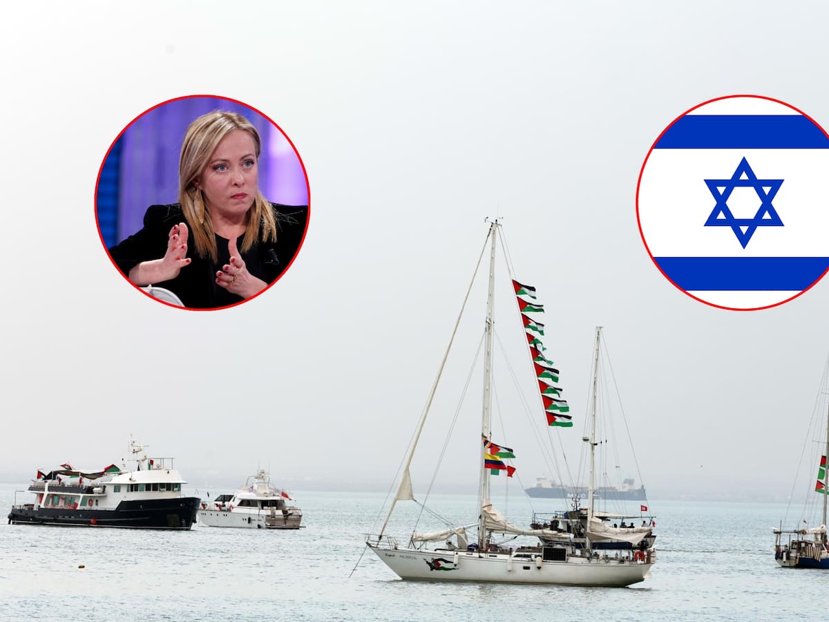 Primera ministra de Italia exige a Israel la liberación de activistas de la Flotilla Global Sumud