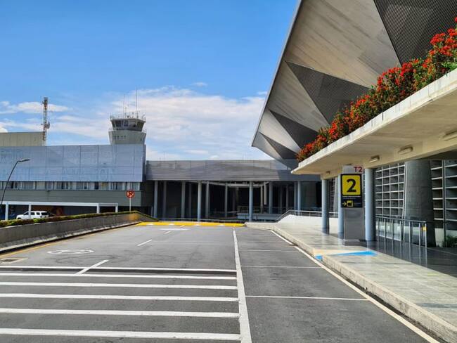 Terminal Internacional del Aeropuerto Alfonso Bonilla Aragón de Palmira que sirve a Cali