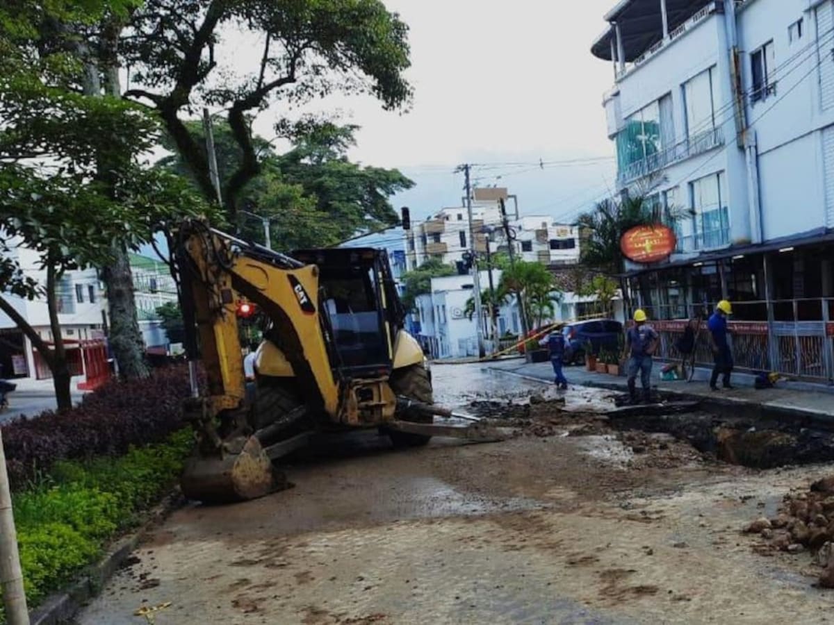 El Ibal realizó cambio de tubería en la calle 37 de Ibagué