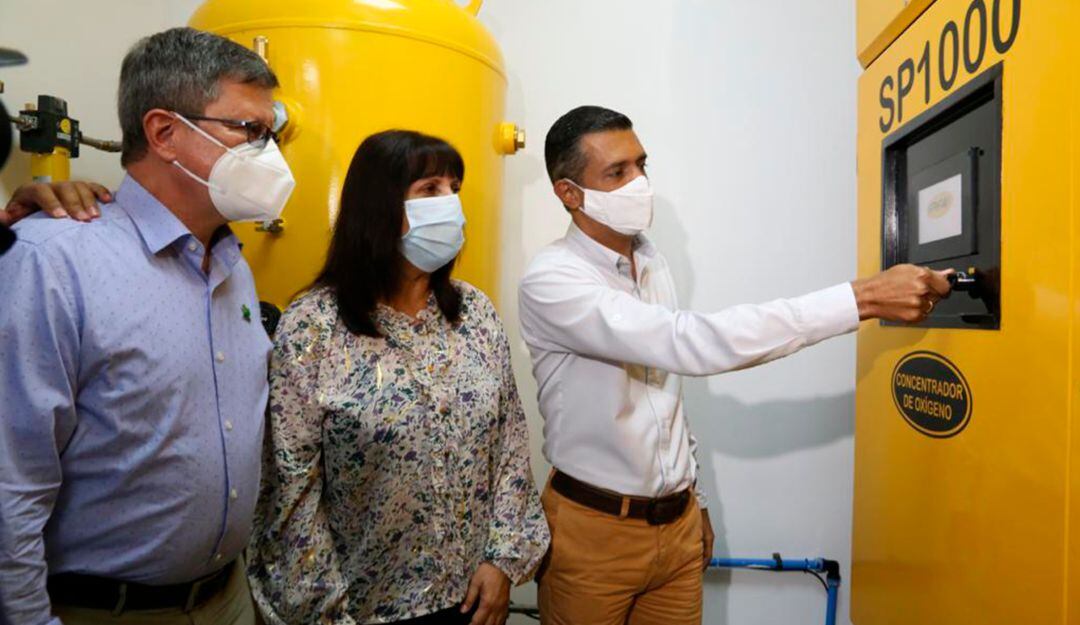 Envigado ya tiene nueva planta de producción de oxigeno 