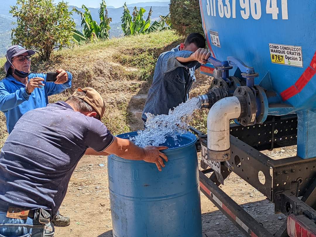 El alcalde de Moniquirá (Boyacá), Fredy Iovanny Pardo decretó la alerta roja en el municipio a causa de las afectaciones del Fenómento de El Niño / Foto. Suministrada