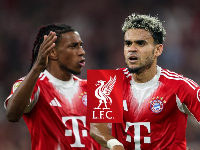 Steven Gerrard desea el regreso de Luis Díaz y el fichaje de Michael Olise para Liverpool / Getty Images