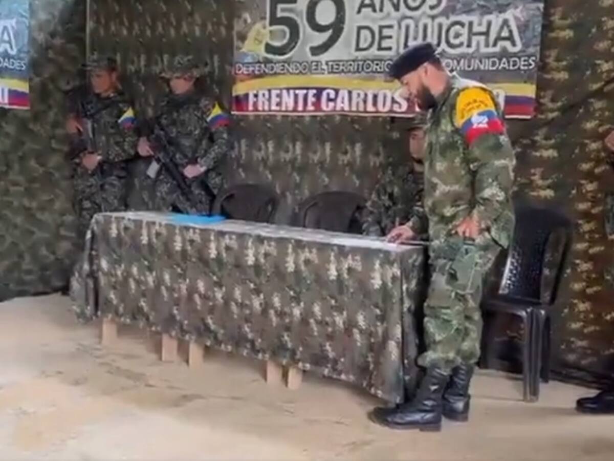 Investigan a un candidato por presuntos nexos con las disidencias en Rosas, Cauca