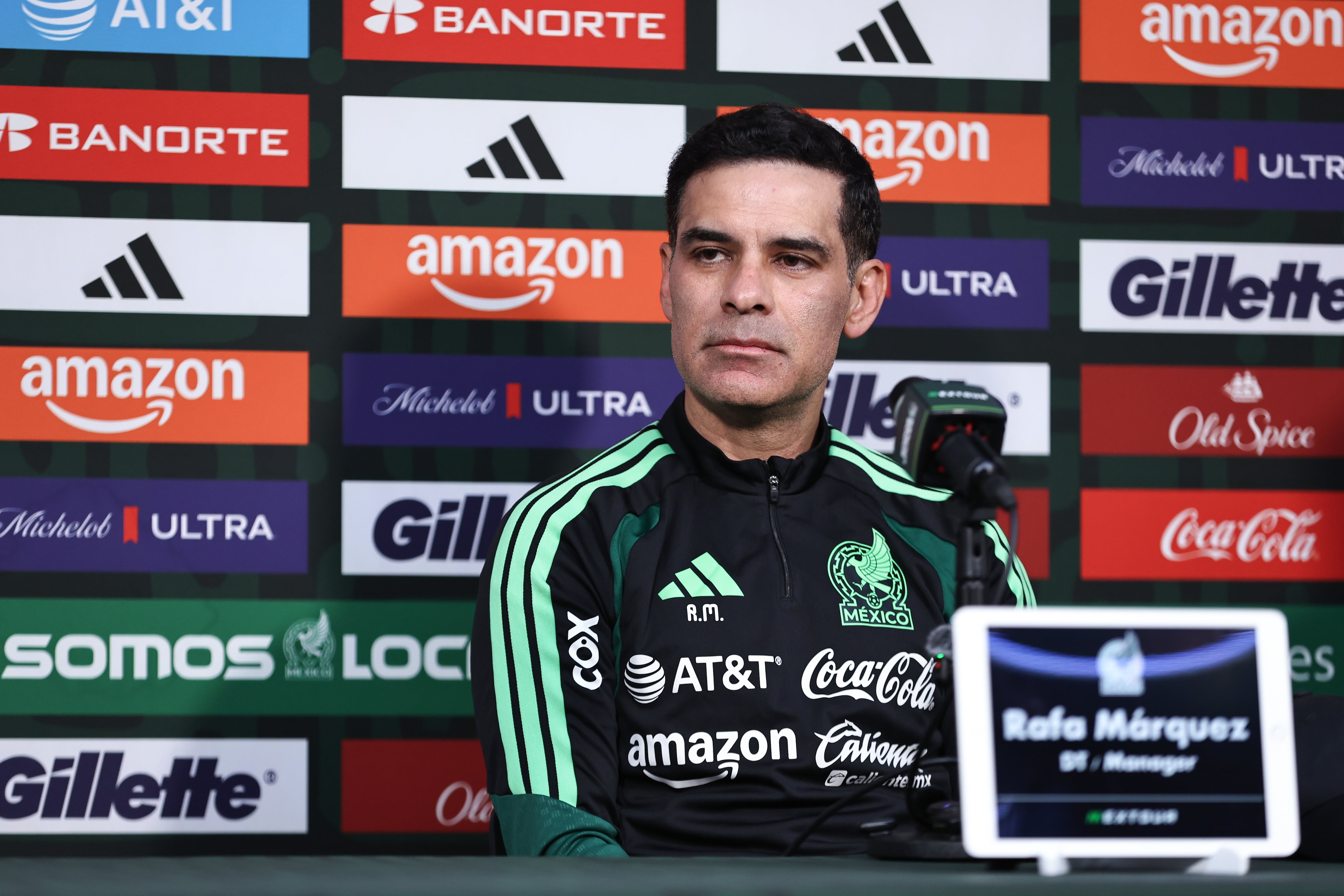 Rafael Márquez, DT de la selección de México. (Photo by Omar Vega/Getty Images)