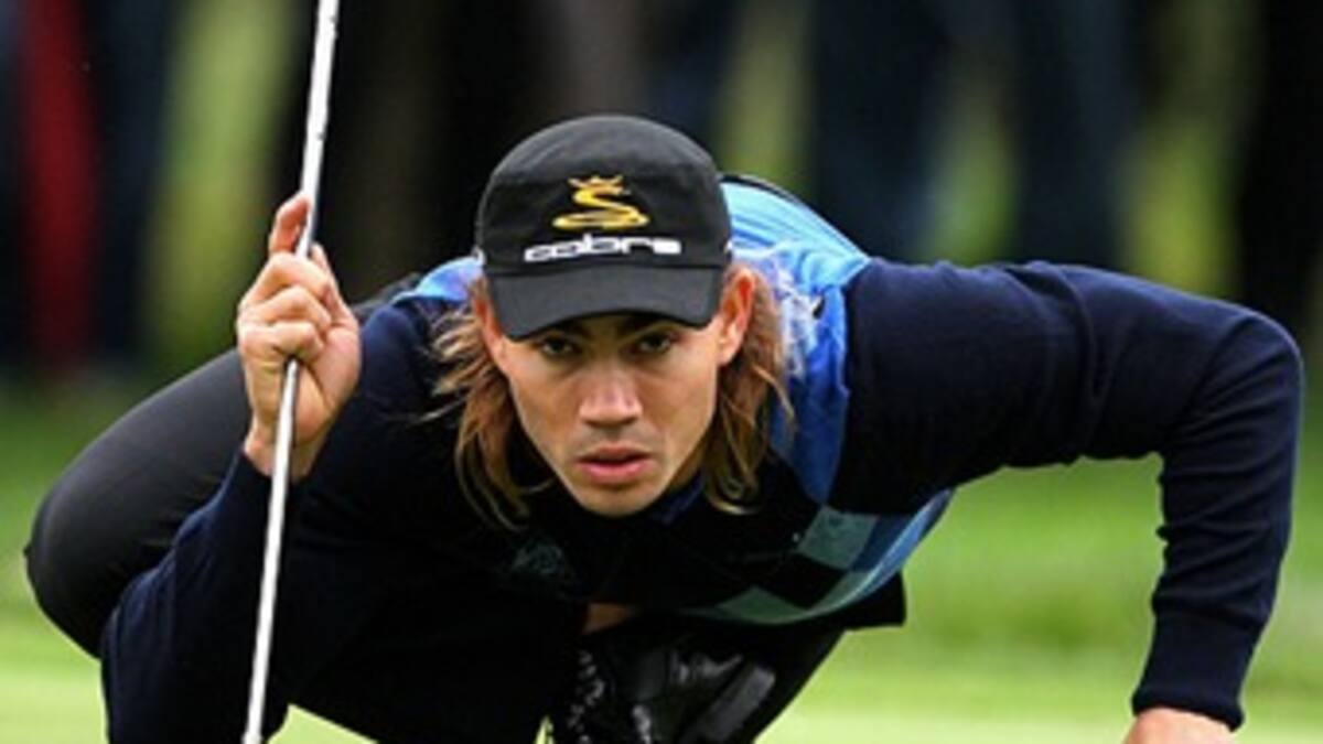 Camilo Villegas ascendió al séptimo lugar del Masters de Golf de Australia