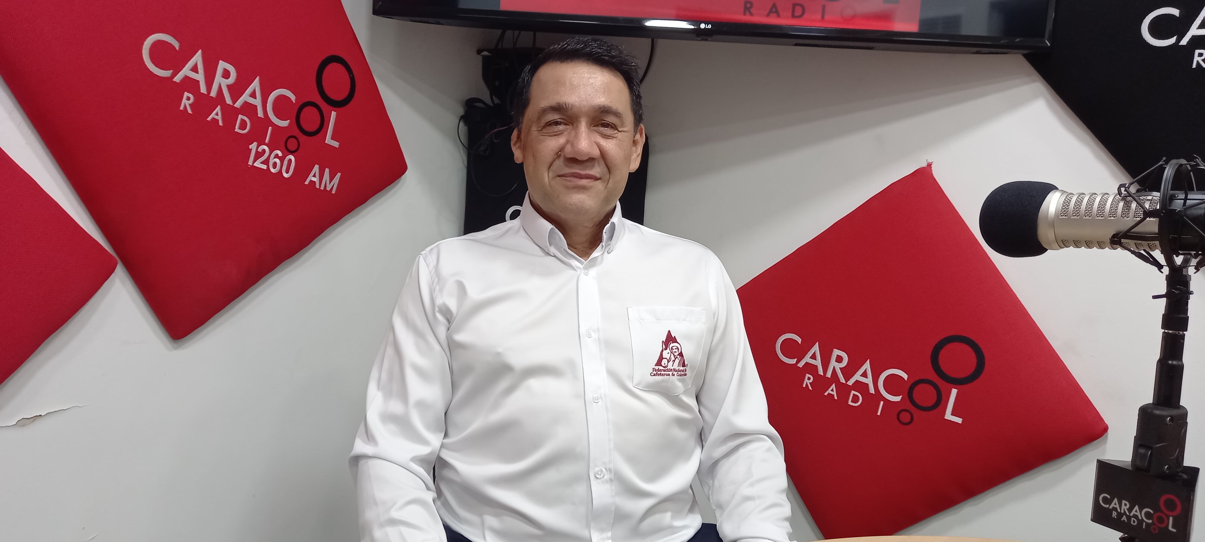 Gildardo Monroy, director del comité departamental de cafeteros en el Tolima