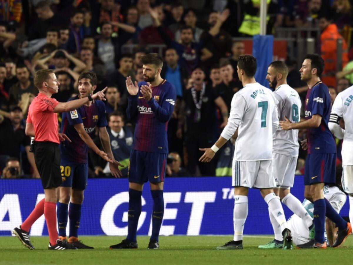 Las mejores imágenes del clásico entre Real Madrid y Barcelona