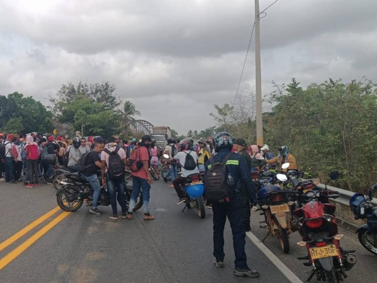 Decretan toque de queda en La Apartada, Córdoba, por paro minero del Bajo Cauca