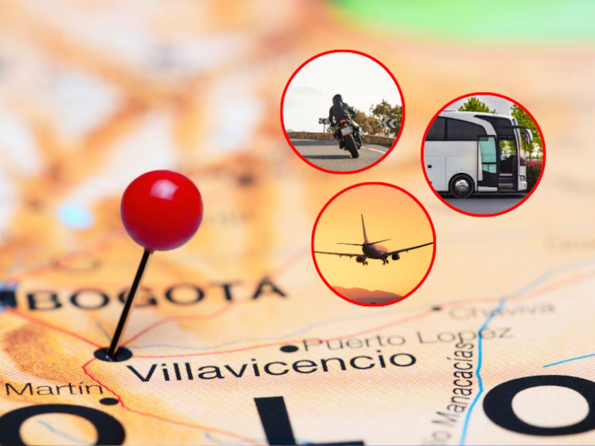 ¿Cuánto dura el viaje de Bogotá a Villavicencio? Este es el tiempo en bus, moto y avión