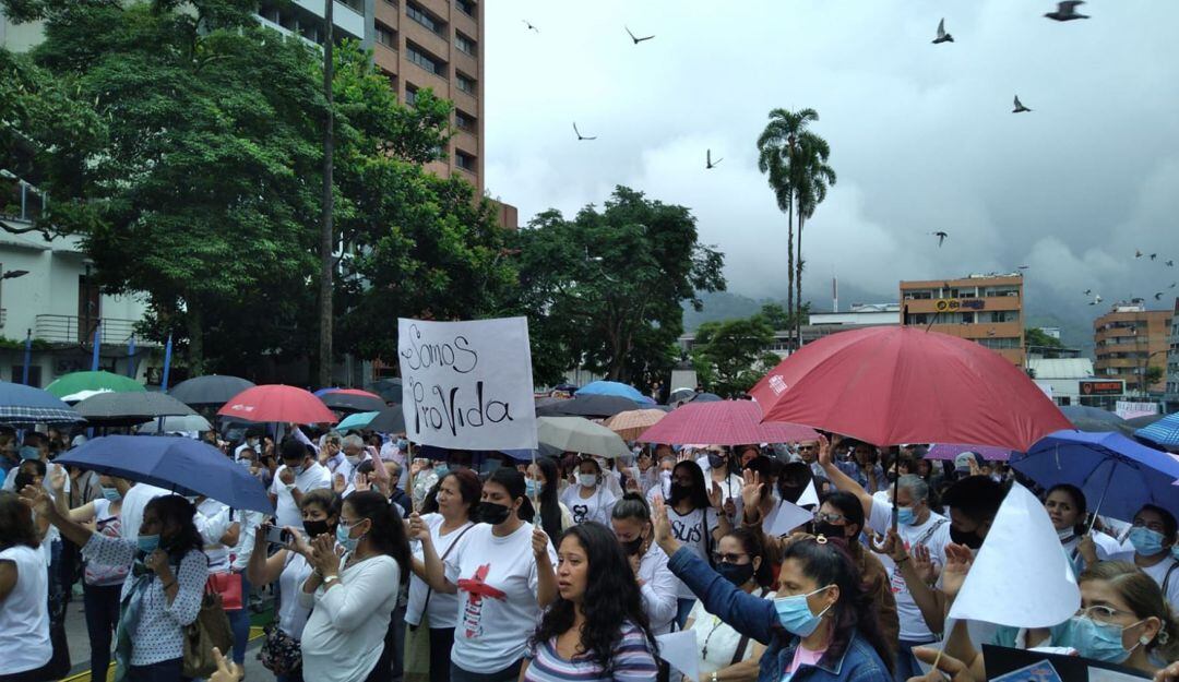 Movilización en Ibagué 