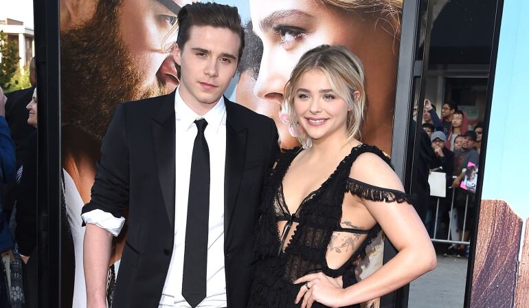 Brooklyn Beckham y Chloë Moretz. 