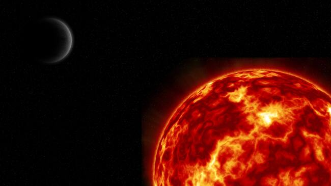 Webb encuentra evidencias de un exoplaneta en el sistema estelar más cercano al sol. Foto de la NASA