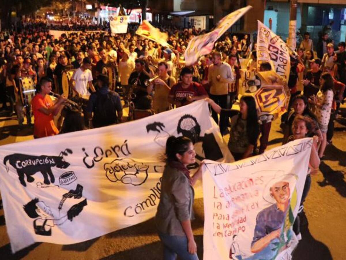 Nuevas movilizaciones de estudiantes de la universidad del Tolima