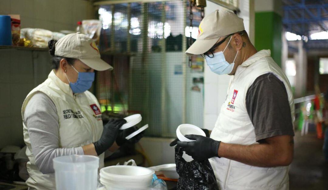Inspección establecimientos de comida