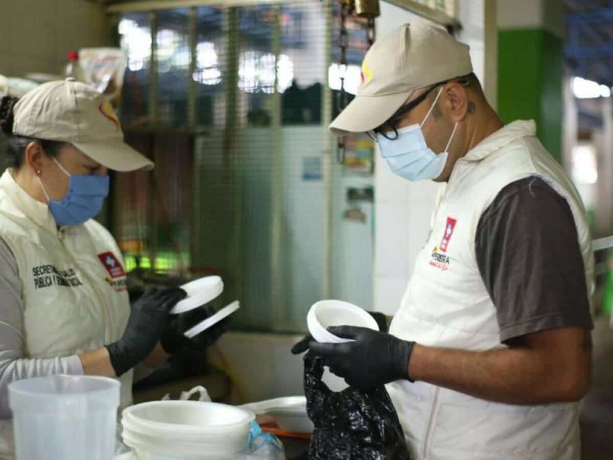 Clausuran cinco establecimientos de la central minorista de Pereira