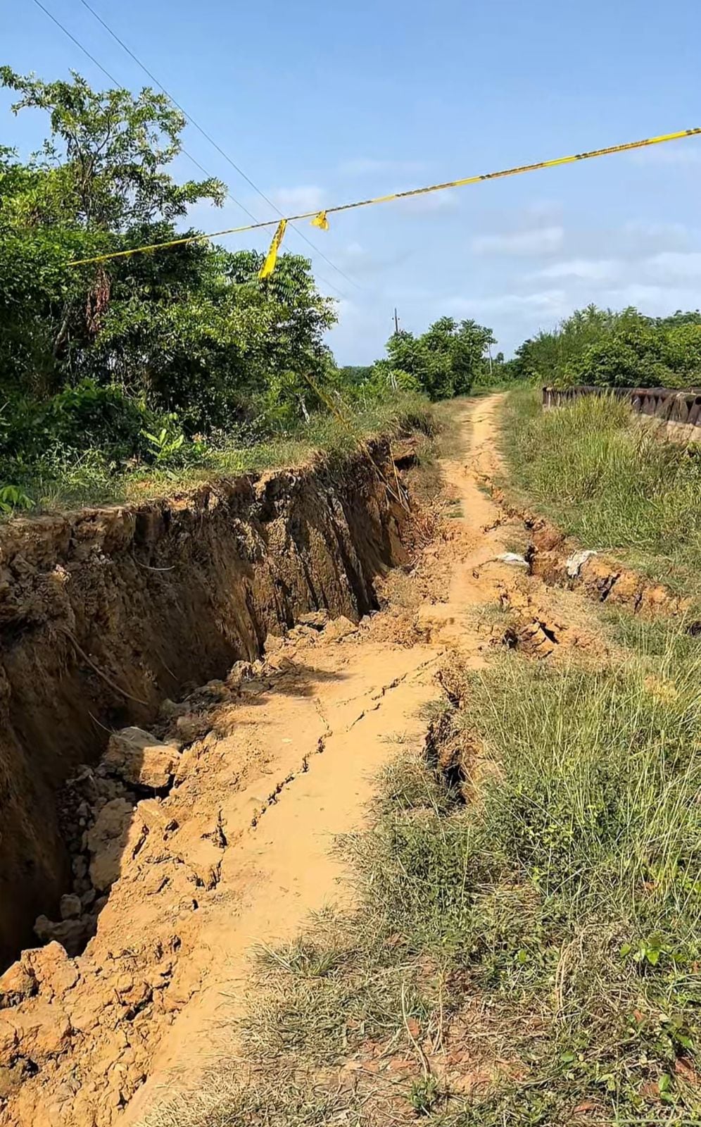 “Aquí se llega a abrir una boca y San Pelayo se inunda a la media hora”: alcalde de San Pelayo por una obra. Foto: prensa Alcaldía de San Pelayo.