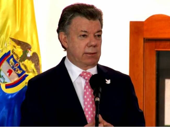 Presidente Santos pide a todas las iglesias apoyar el plebiscito por la Paz