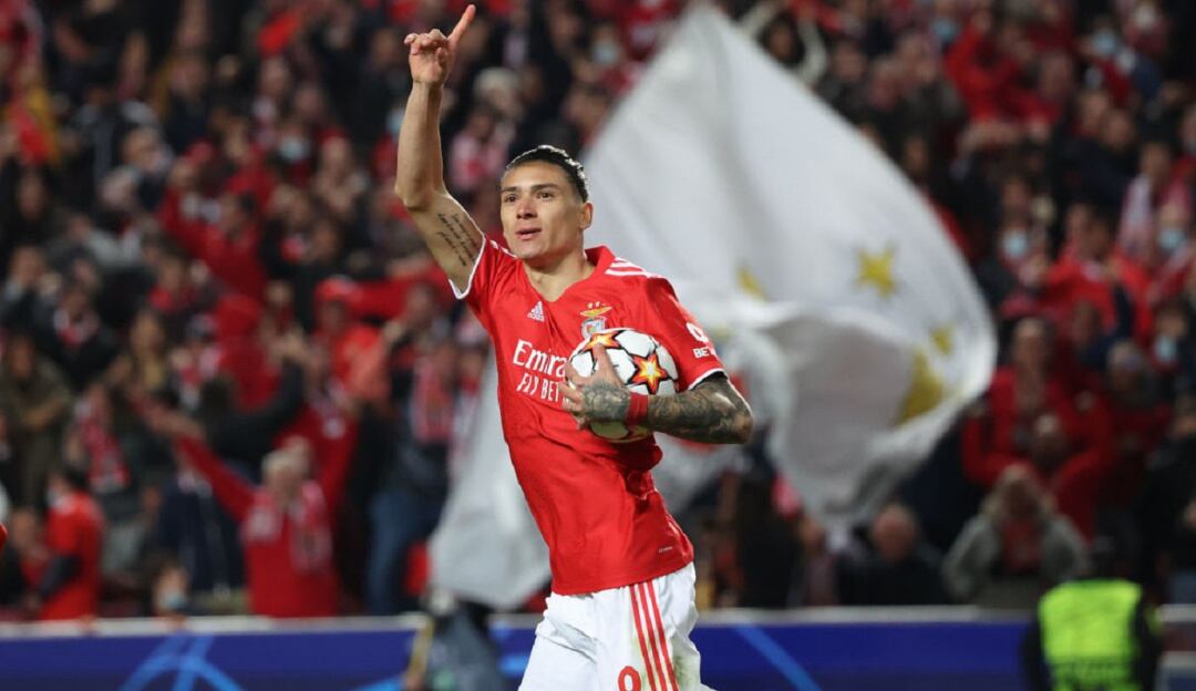 Darwin Núñez marcó seis goles en la recién terminada Liga de Campeones.