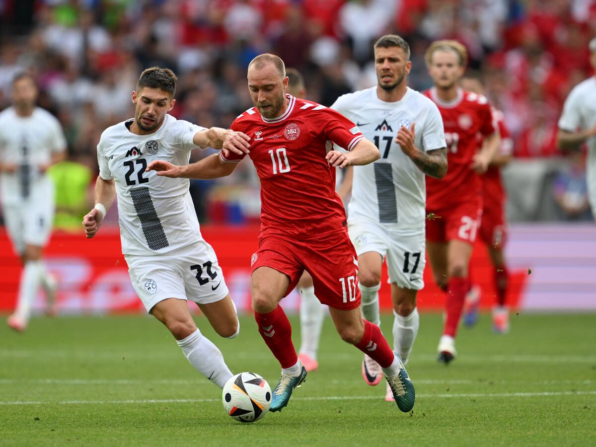 Dinamarca y Eslovenia no se hacen daño: empate en su primer juego en la Euro 2024