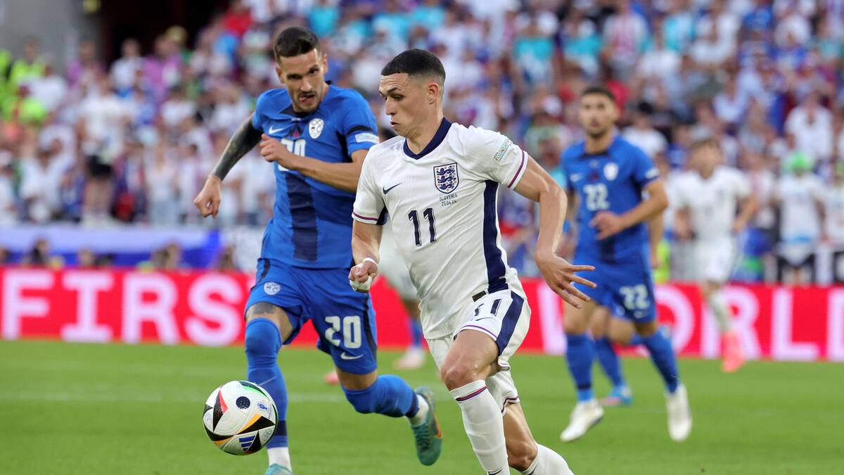 Inglaterra no pudo con Eslovenia, pero se mantuvo en el liderato del Grupo C