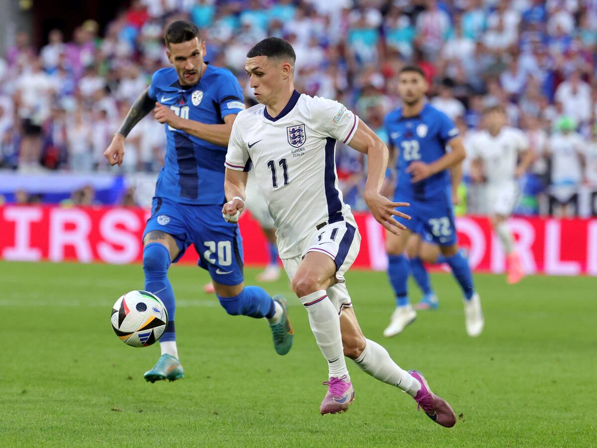 Inglaterra no pudo con Eslovenia, pero se mantuvo en el liderato del Grupo C