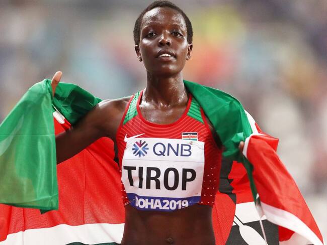 Agnes Tirop en Doha 2019