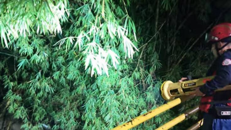 Teniente Clemente Jaimes, subcomandante del Cuerpo de Bomberos de Floridablanca