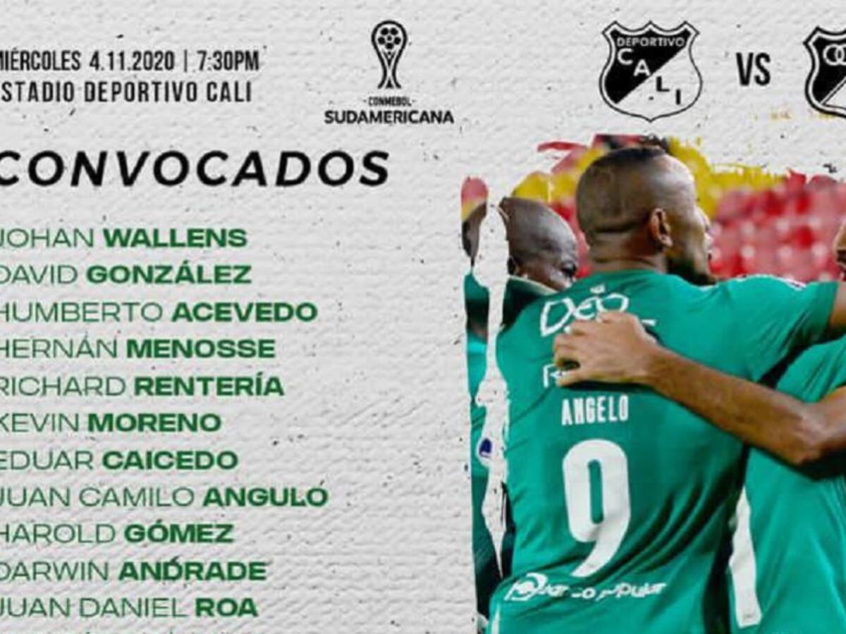 Deportivo Cali a un paso de los octavos de final en la Sudamericana