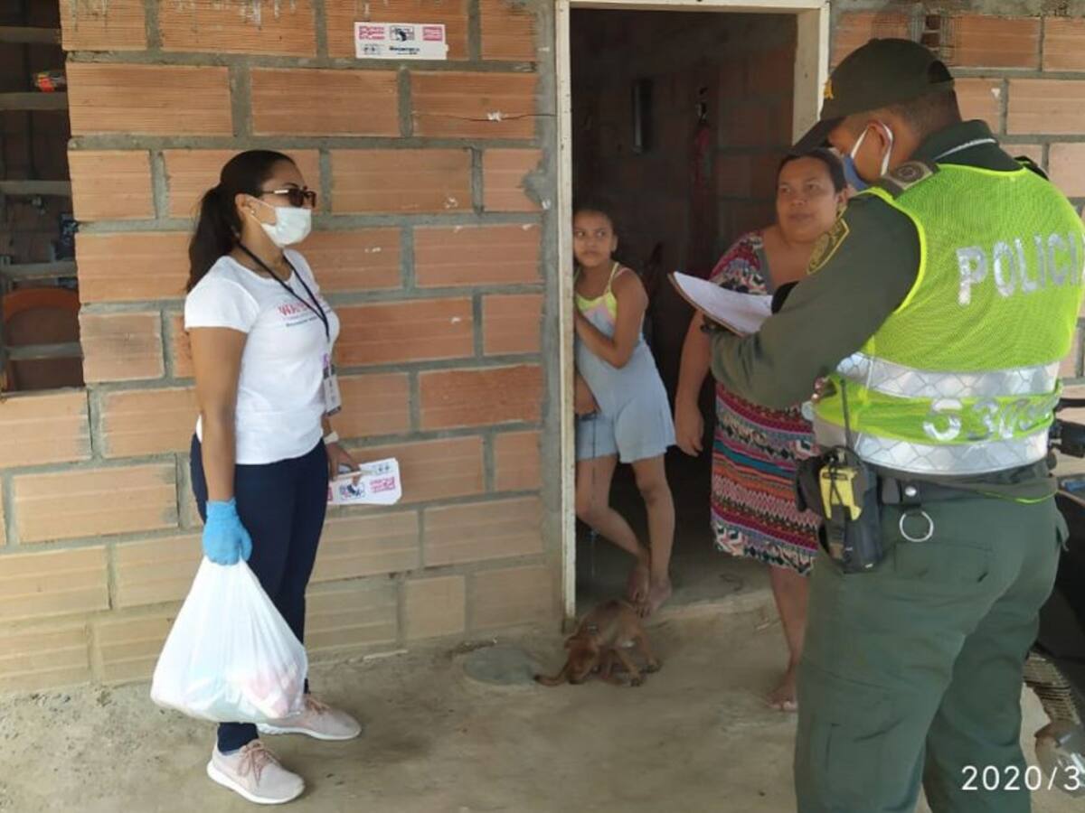 Más de 17 mil mercados han sido entregados en Montería a los vulnerables