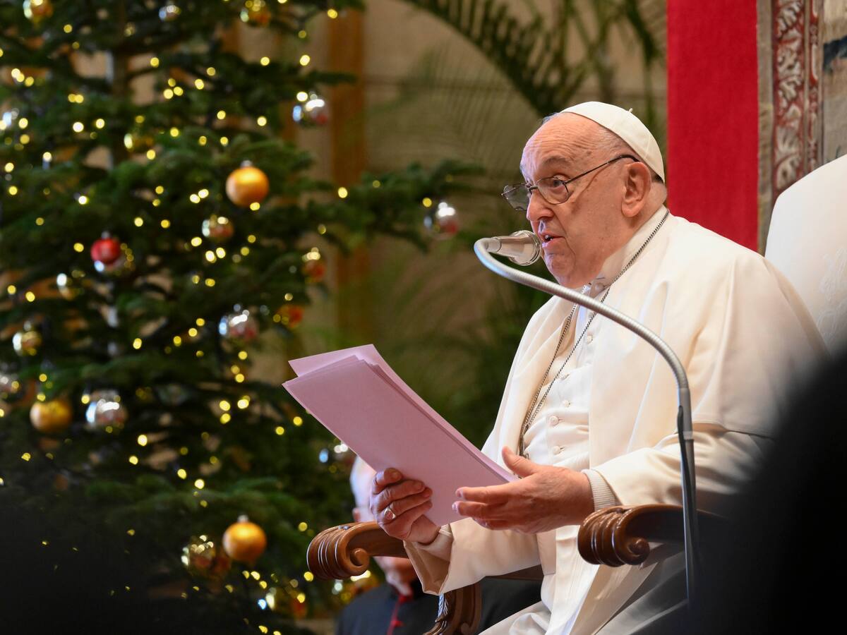 Papa Francisco pide proyectar un 2025 de “esperanza y bondad”
