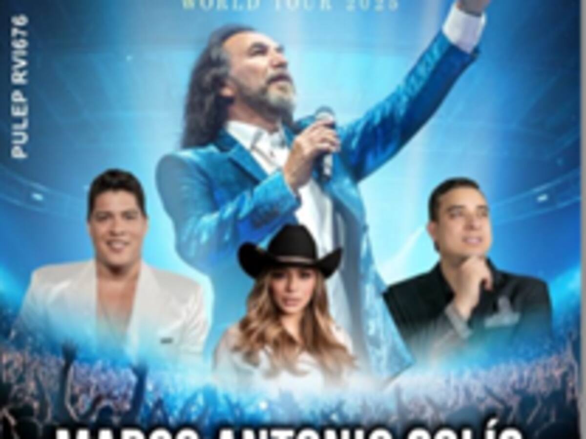 Marco Antonio Solís llega por primera vez a Villavicencio con su tour mundial “Más Cerca de Ti”