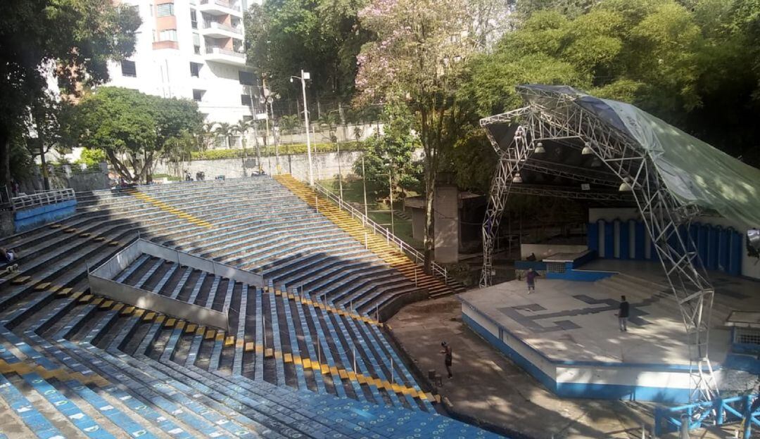 Concha Acústica y Parque Centenario de Ibagué 