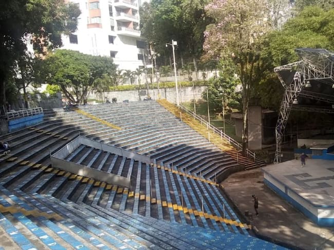 Concha Acústica y Parque Centenario de Ibagué