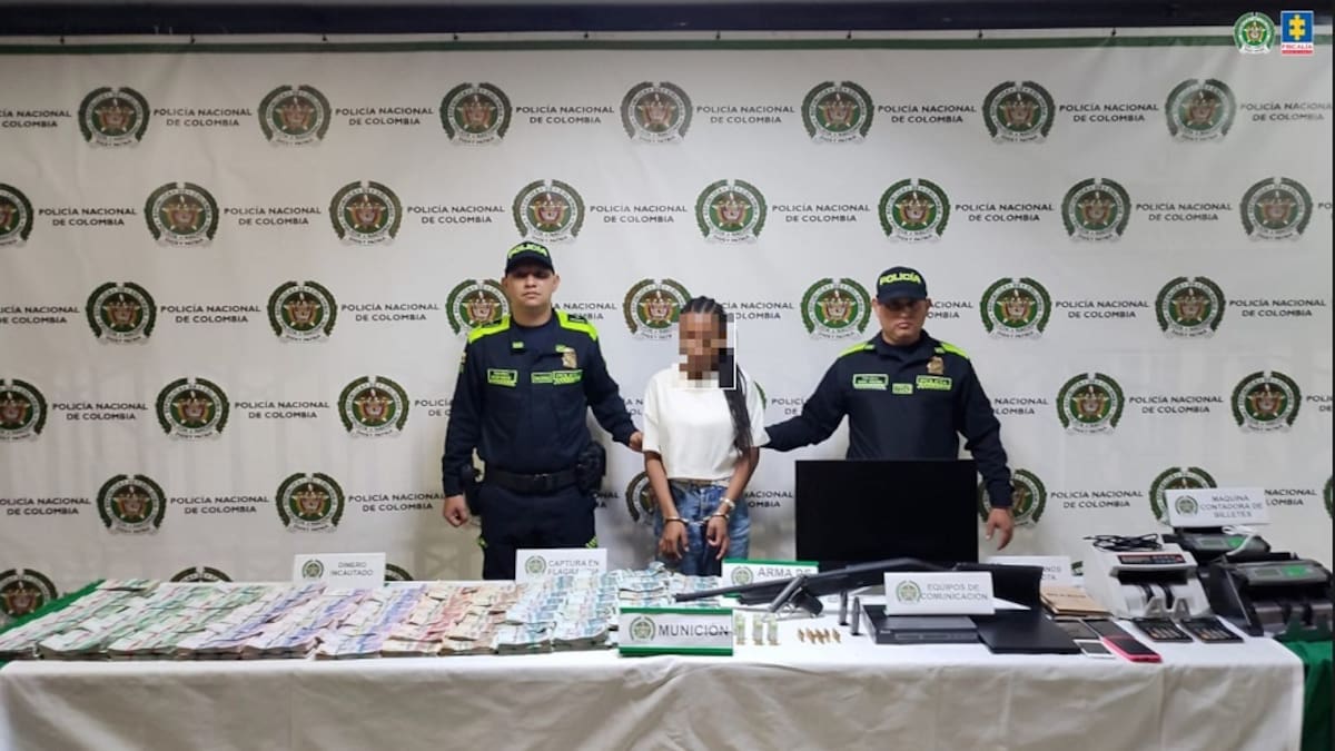 Judicializada mujer que custodiaba $700 millones de los grupos ilegales La Terraza y Los Triana