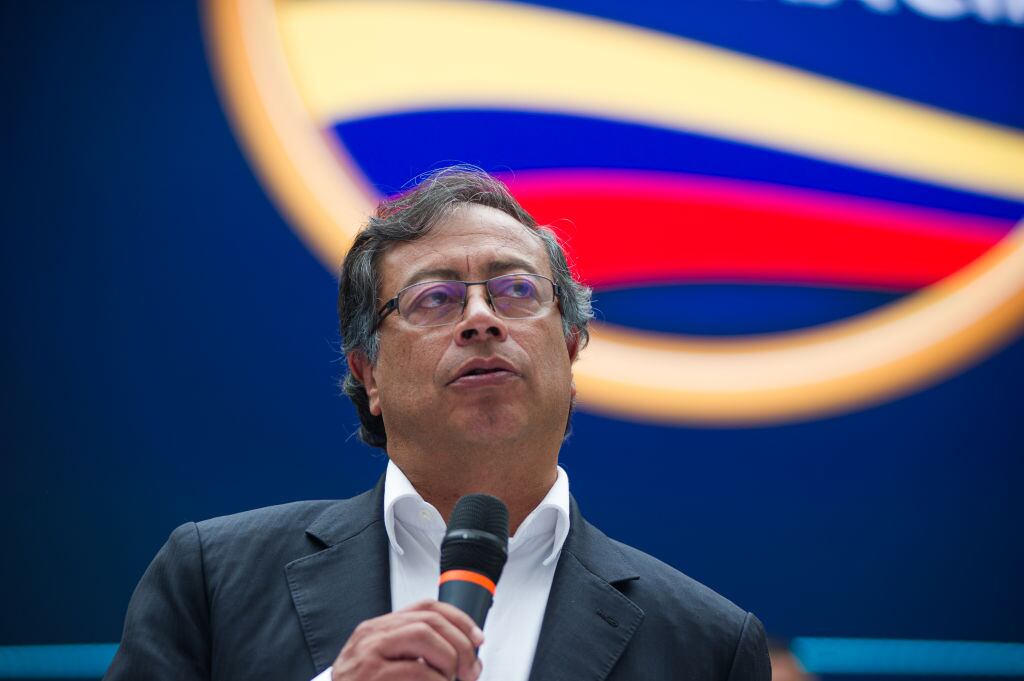 Presidente Gustavo Petro / (Photo by Sebastian Barros/NurPhoto via Getty Images)
